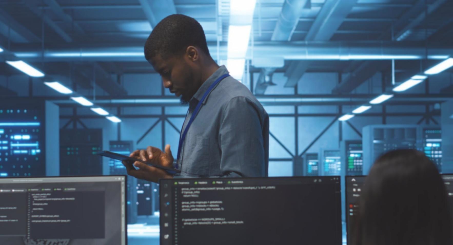 Close-up view of clean, simple code on a computer screen demonstrating basic programming concepts